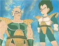 Nappa and Vegeta arrives on Earth