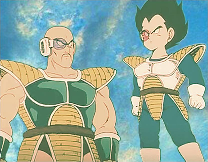 Where were Vegeta, Nappa, and Raditz when their planet was