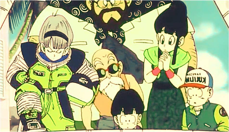 Krillin, Bulma and Gohan's departure from Earth, and journey to planet Namek.