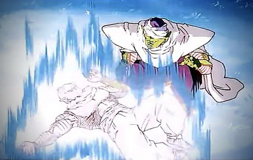 Piccolo as the main body merging with Nail.