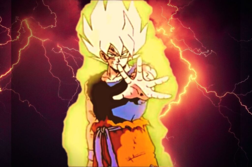 Goku Full Transformation Super Saiyan Blue Kaioken X20 True Power